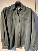 Mosgroen denim overhemd HS Country Life, Kleding | Heren, Verzenden, Nieuw, Halswijdte 41/42 (L), HS Country Life