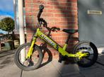 Strider 14 inch kinderfiets met trappers - Groengeel, Ophalen, Gebruikt, 14 inch of minder