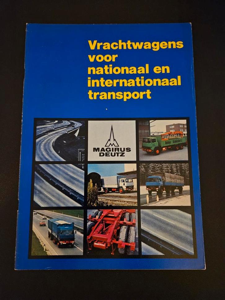 Brochure Magirus Deutz 1975, Boeken, Auto's | Folders en Tijdschriften, Zo goed als nieuw, Ophalen of Verzenden