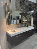 Showroommodel maatwerk wastafelmeubel, Huis en Inrichting, Badkamer | Badkamermeubels, 100 tot 150 cm, Overige typen, Nieuw, Ophalen of Verzenden