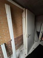 4 Opdekdeuren met kozijnen, Doe-het-zelf en Verbouw, Ophalen, Gebruikt, 80 tot 100 cm, Binnendeur