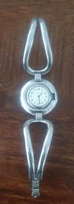 Zilveren dames horloge ( Anker - 17 rubis ) -, Ophalen of Verzenden, Zilver