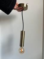 Hanglamp - brons - incl. lamp, Overige materialen, Ophalen of Verzenden, Minimalistisch brons, Zo goed als nieuw