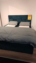 Boxspring Valetta + opberg, Ophalen, Tweepersoons, Zo goed als nieuw, 200 cm