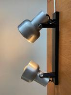 Vintage Space Age aluminium wandspots - jaren 70 design, Ophalen of Verzenden, Zo goed als nieuw, Metaal, Vintage mid century 70s Space Age design