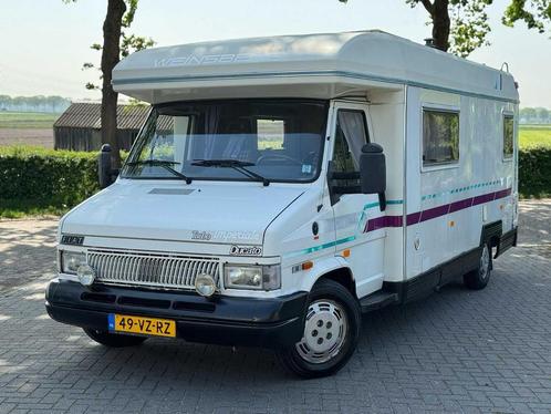 Fiat 290 Camper Weinsberg kampeerwagen 49-VZ-RZ, Auto's, Fiat, Bedrijf, Overige modellen, Diesel, Euro 1, Overige carrosserieën