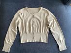 Prachtig kort vest zijde in beige maat 38 z.g.a.n.!, Ophalen of Verzenden, Zo goed als nieuw, Maat 38/40 (M), Beige