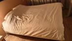GRATIS afhalen bed 160 breed, Ophalen, Gebruikt, Wit, Tweepersoons