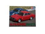 Tamiya Alfa Romeo Giulia GTA kaartje, Auto, Groter dan 1:32, Nieuw, Ophalen of Verzenden