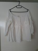 Witte 'ibiza' blouse, Maat 42/44 (L), Ophalen of Verzenden, Wit, Zo goed als nieuw
