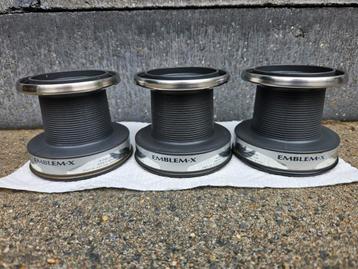 3 Daiwa Emblem-X Spoelen beschikbaar voor biedingen