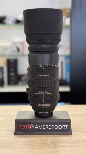 sigma 120-400 4.5-5.6 (nikon) (Foto-Groep Amersfoort) beschikbaar voor biedingen