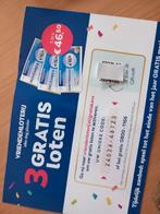 Loten vriendenloterij, Eén persoon, Cadeaubon