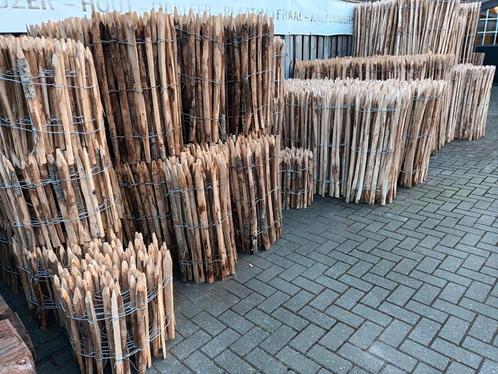 KASTANJE schapenhek frans hout hekwerk afrastering draad, Tuin en Terras, Tuinhekken en Hekwerk, Nieuw, Tuinhek, Hout, Ophalen
