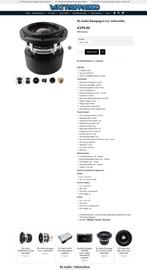 B2 Audio Rampage 6 6.5'' subwoofer 1000W RMS / 16.5cm, Auto diversen, Autospeakers, Plantevej 35, 2870 Dyssegaard, Denmark, .