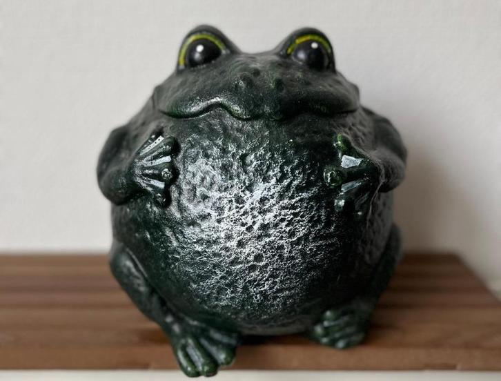 Donkergroene stenen KIKKER, Huis en Inrichting, Woonaccessoires | Overige, Zo goed als nieuw, Ophalen