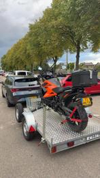 Motortrailer met klemmen / motor aanhanger te huur, Diensten en Vakmensen, Verhuur | Auto en Motor