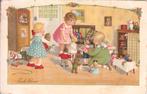 Pauli Ebner kinderen met poppen, Ophalen of Verzenden, 1920 tot 1940, Gelopen, Kinderen