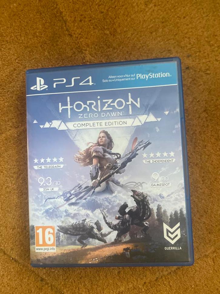Horizon Zero Dawn - PS4, Spelcomputers en Games, Games | Sony PlayStation Vita, Zo goed als nieuw, Avontuur en Actie, 1 speler