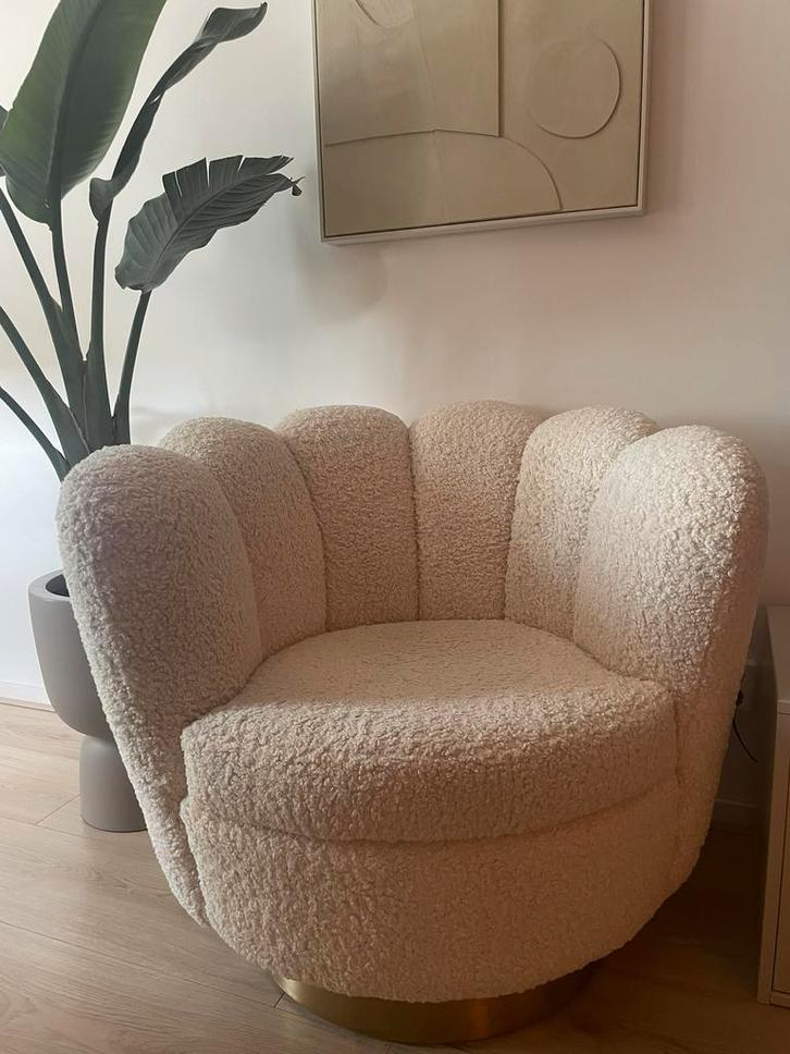 Eichholtz Mirage stoel, Huis en Inrichting, Banken | Sofa's en Chaises Longues, Gebruikt, Eenpersoons, Minder dan 150 cm, Ophalen of Verzenden