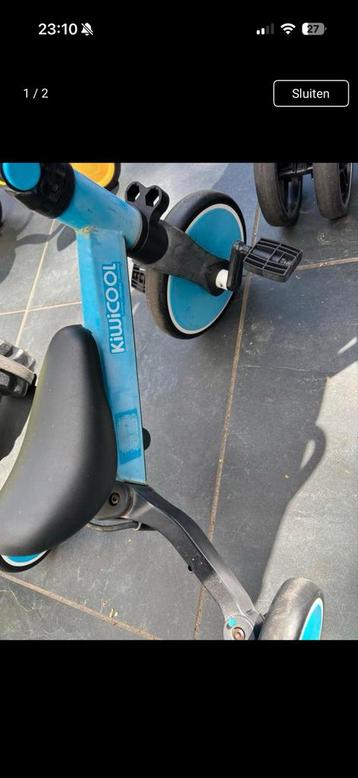 KiwiCool Loopfiets - Gebruikt beschikbaar voor biedingen