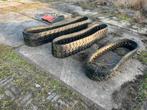 Rupsbanden voor zandbak in de tuin of bloemenborder, Ophalen, Gebruikt