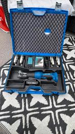 Uponor S-Press MINI2 accu-persmachine in koffer, Ophalen of Verzenden, Zo goed als nieuw