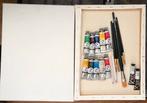 Canvas + Oil Paintings + Watercolor, Ophalen of Verzenden, Zo goed als nieuw, Doek