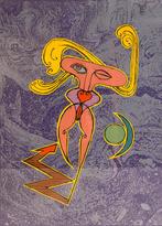 Zeefdruk Jack Moerman, Antiek en Kunst, Kunst | Litho's en Zeefdrukken, Ophalen