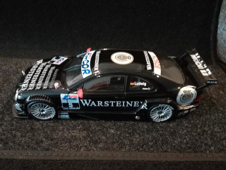 Mercedes-Benz CLK - DTM 2000- 1:18 - Maisto, Hobby en Vrije tijd, Modelauto's | 1:18, Zo goed als nieuw, Auto, Maisto, Verzenden