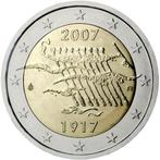 2 euro Finland “90 jaar Onafhankelijkheid‘’ UNC 2007, Verzenden, Finland, 2 euro, Losse munt