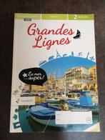 FRANS: Grandes lignes havo/vwo 2 cahiers d'activités B FLEX, Ophalen of Verzenden, Zo goed als nieuw