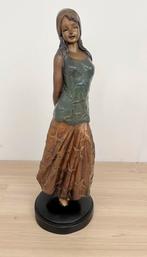 Antiek bronzen beeld, Antiek en Kunst, Ophalen of Verzenden, Brons