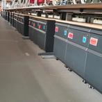 8x zwarte AHREND ladekasten met 2 lades 59x43x57, Huis en Inrichting, Kasten | Ladekasten, Ophalen, Kunststof, Gebruikt, 5 laden of meer