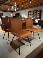 Set van 4 stoelen Pepillo Rancho leder nu eenmalig €849,-, Ophalen, Bruin, Nieuw, Leer