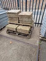50x50x5 cm grindtegels gebruikt op pallets, Ophalen, Gebruikt, 10 m² of meer, Beton