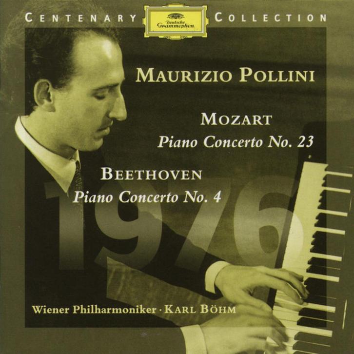 MOZART Piano concerto no. 23 CD POLLINI BÖHM DG NIEUWSTAAT, Cd's en Dvd's, Cd's | Klassiek, Zo goed als nieuw, Orkest of Ballet