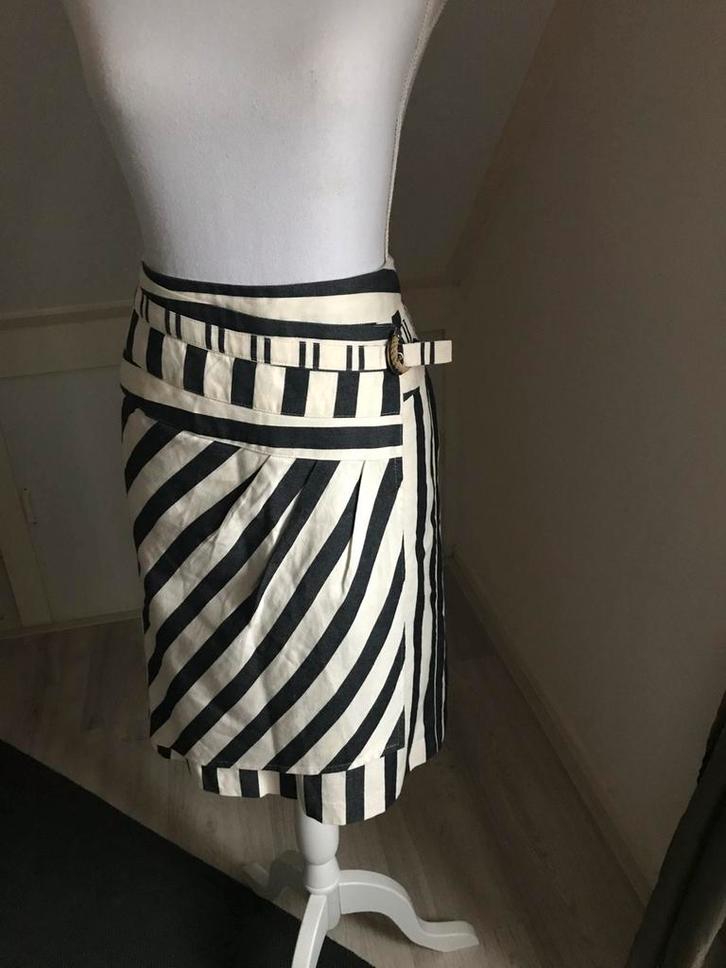 Sportieve Overslagrok maat 40 Scarva, Kleding | Dames, Rokken, Zo goed als nieuw, Maat 38/40 (M), Blauw, Onder de knie, Verzenden