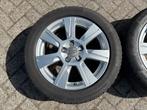 Audi A6 C6 velgen met winterbanden 17 inch, Ophalen, Gebruikt, Banden en Velgen, 17 inch