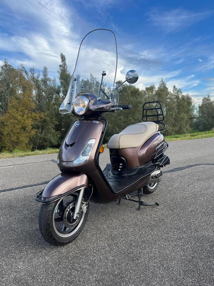 Sym Fiddle 2 | brom | nieuwstaat | 1800KM | inruil mogelijk, Fietsen en Brommers, Scooters | SYM, Zo goed als nieuw, Fiddle, Maximaal 45 km/u