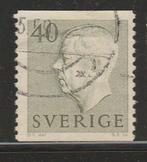 Zweden 1951 - Koning Gustav VI Adolf, Postzegels en Munten, Postzegels | Europa | Scandinavië, Zweden, Ophalen, Gestempeld