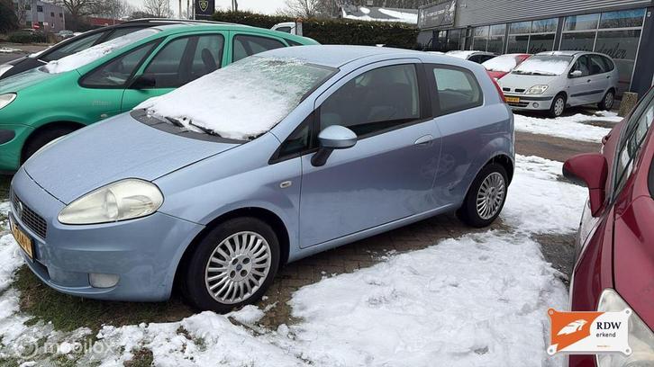 Fiat Grande Punto 1.4 Active, Auto's, Fiat, Bedrijf, Te koop, Grande Punto, ABS, Airbags, Airconditioning, Alarm, Boordcomputer