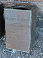 Welfare blik, Verzamelen, Militaria | Tweede Wereldoorlog, Ophalen of Verzenden, Landmacht, Nederland