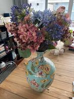Mooie vaas met kunstbloemen Intratuin, Ophalen, Zo goed als nieuw