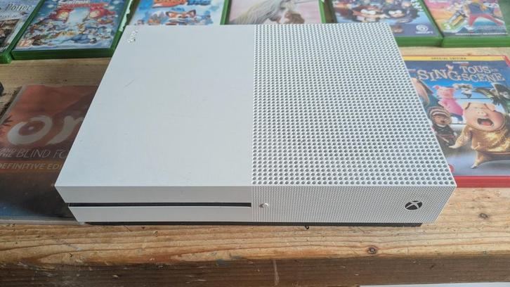 Xbox One S - 7 Games - Zonder Controller, Spelcomputers en Games, Spelcomputers | Xbox One, Gebruikt, Xbox One S, Zonder controller