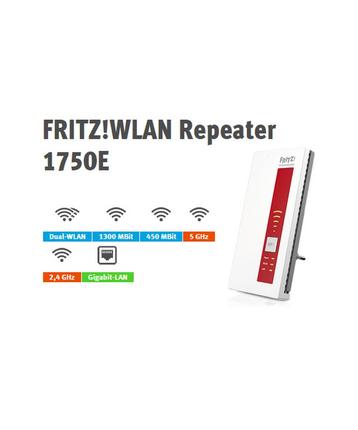 FRITZ!WLAN Repeater 1750E - Draadloos Bereik Vergroten beschikbaar voor biedingen