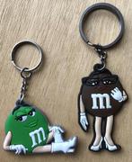Twee M&M sleutelhangers - ZGAN, Ophalen of Verzenden, Zo goed als nieuw, Merk