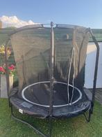 Salta trampoline, Ophalen, Gebruikt