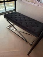 Voetenbank/poef Eric Kuster style, Huis en Inrichting, Minder dan 50 cm, Zo goed als nieuw, Metaal, Rechthoekig