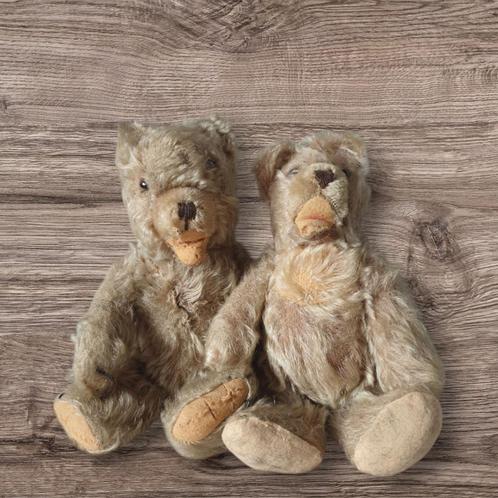 Steiff Zotty beer set 2 stuks  stevig gebruikte staat 25 cm, Antiek en Kunst, Antiek | Speelgoed, Ophalen of Verzenden